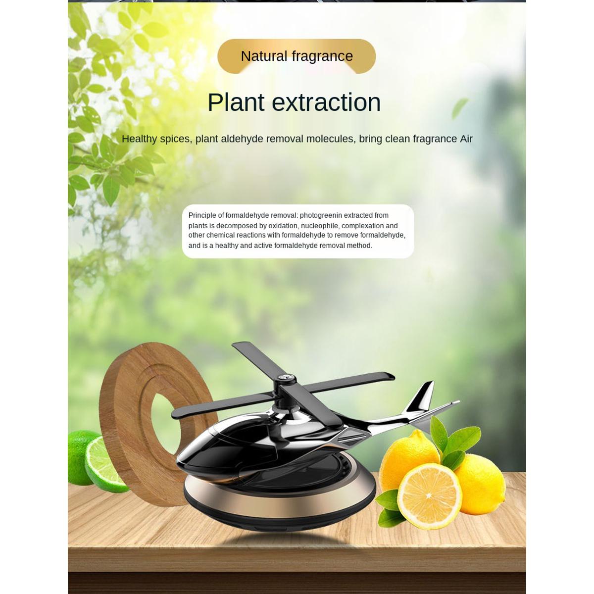 Picture of High-quality car perfume,solar-powered airplane car supplies car air freshener