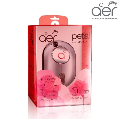 Picture of Car Vent Air Freshener- Petal Crush Pink 10g