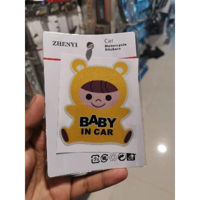 Picture of car premium quality sticker