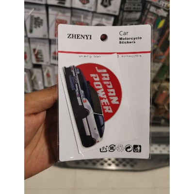 Picture of car premium quality sticker