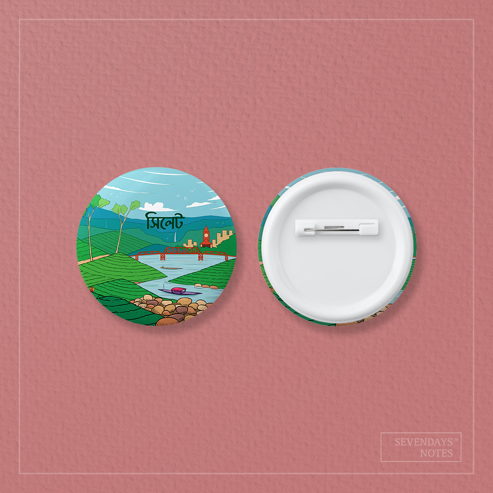 Picture of Sylhet Button Pin Badge - 10 Pcs