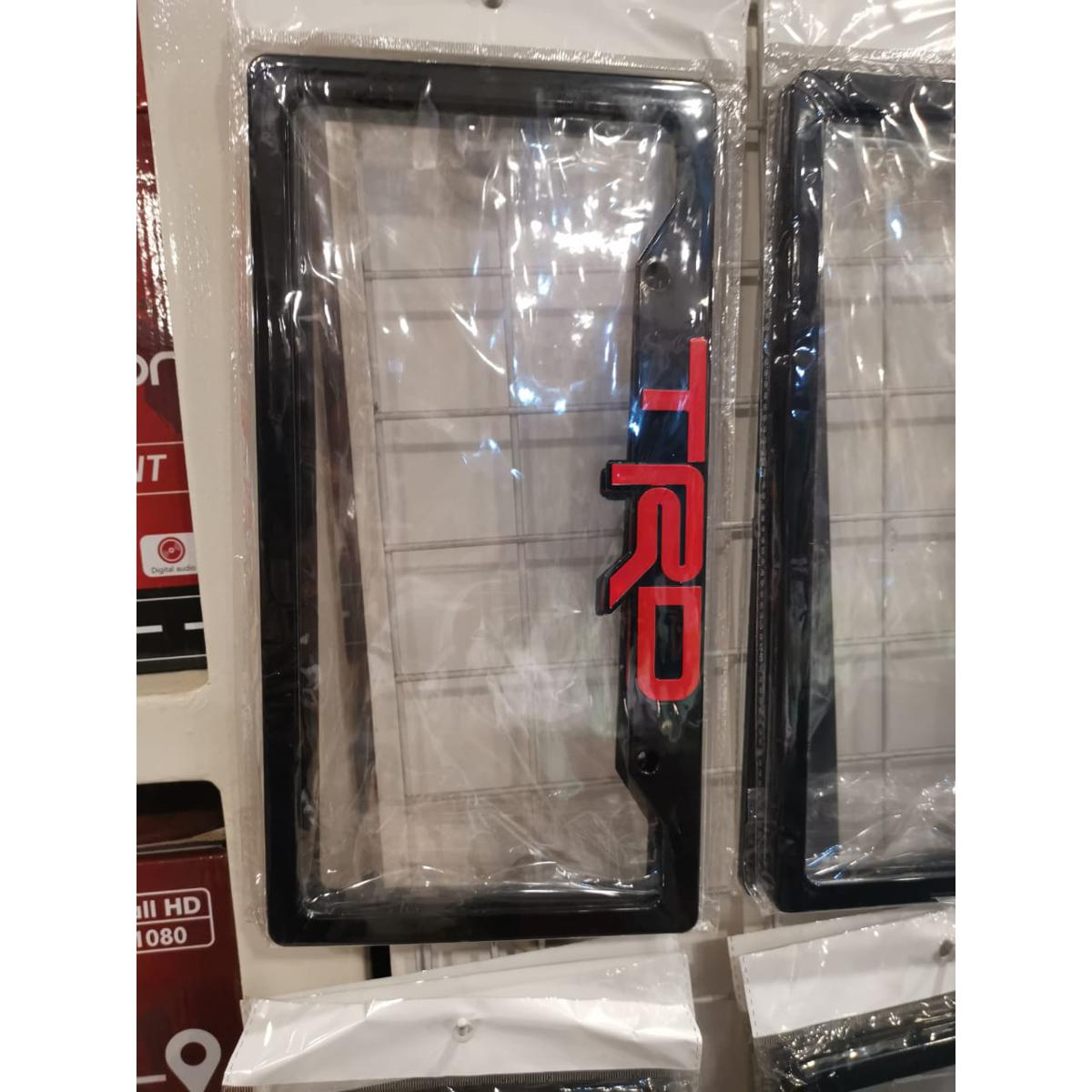 Picture of Car number plate cover