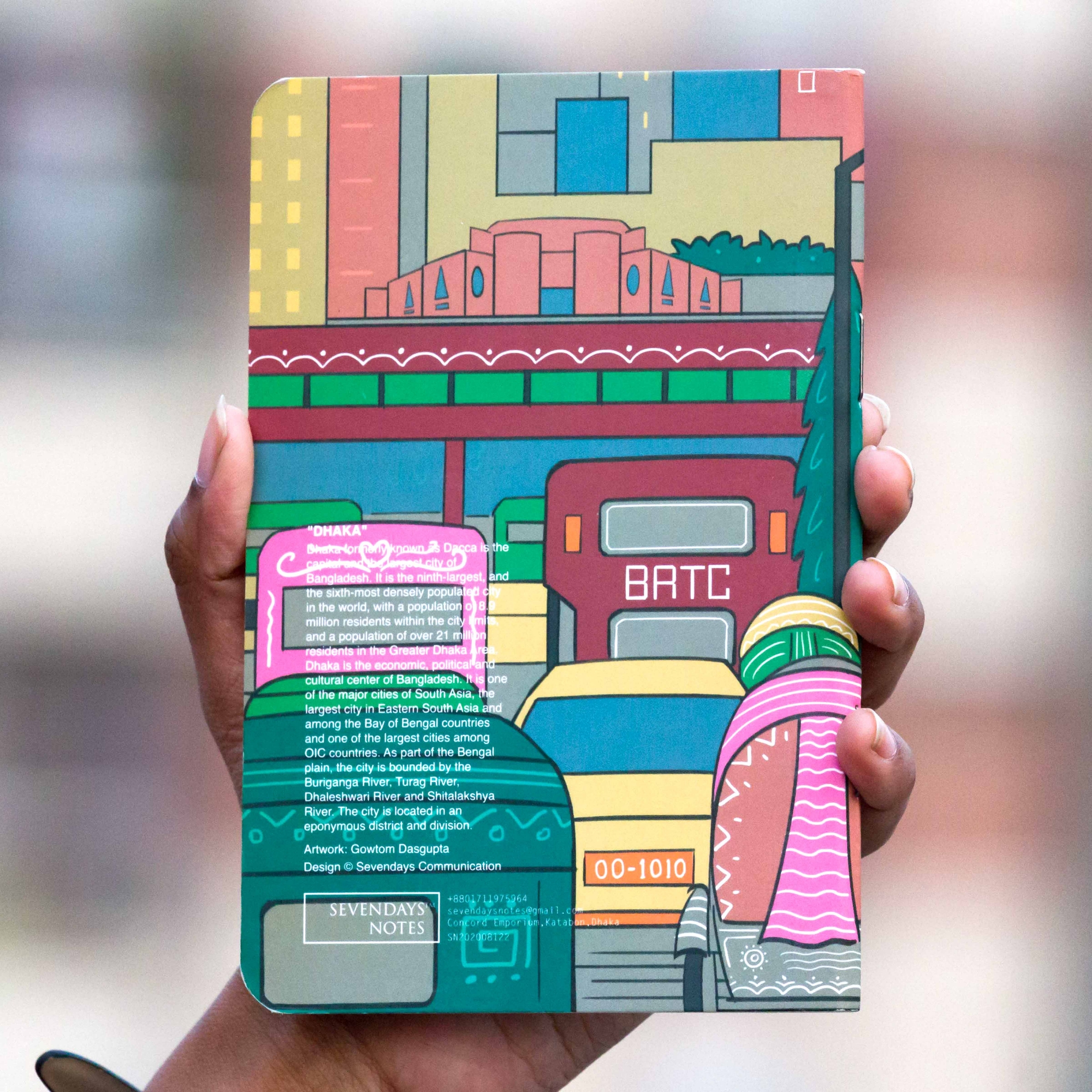 Picture of Dhaka Travel Size Notebook (SN202008122)