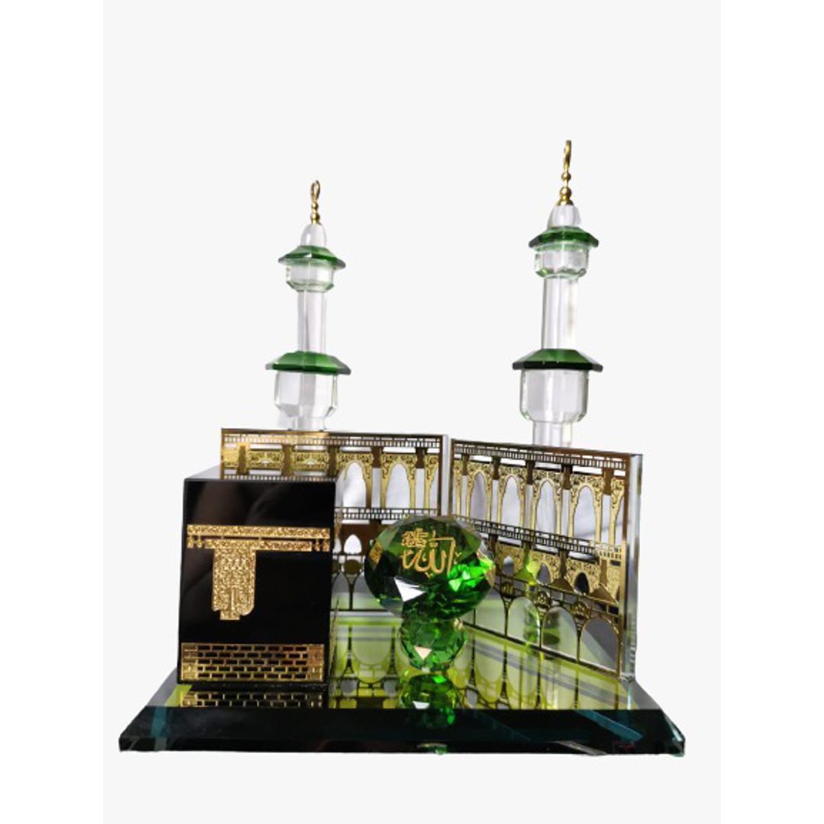 Picture of 3D Kaba sharif  crystal car ornament- Double minner (premium quality)