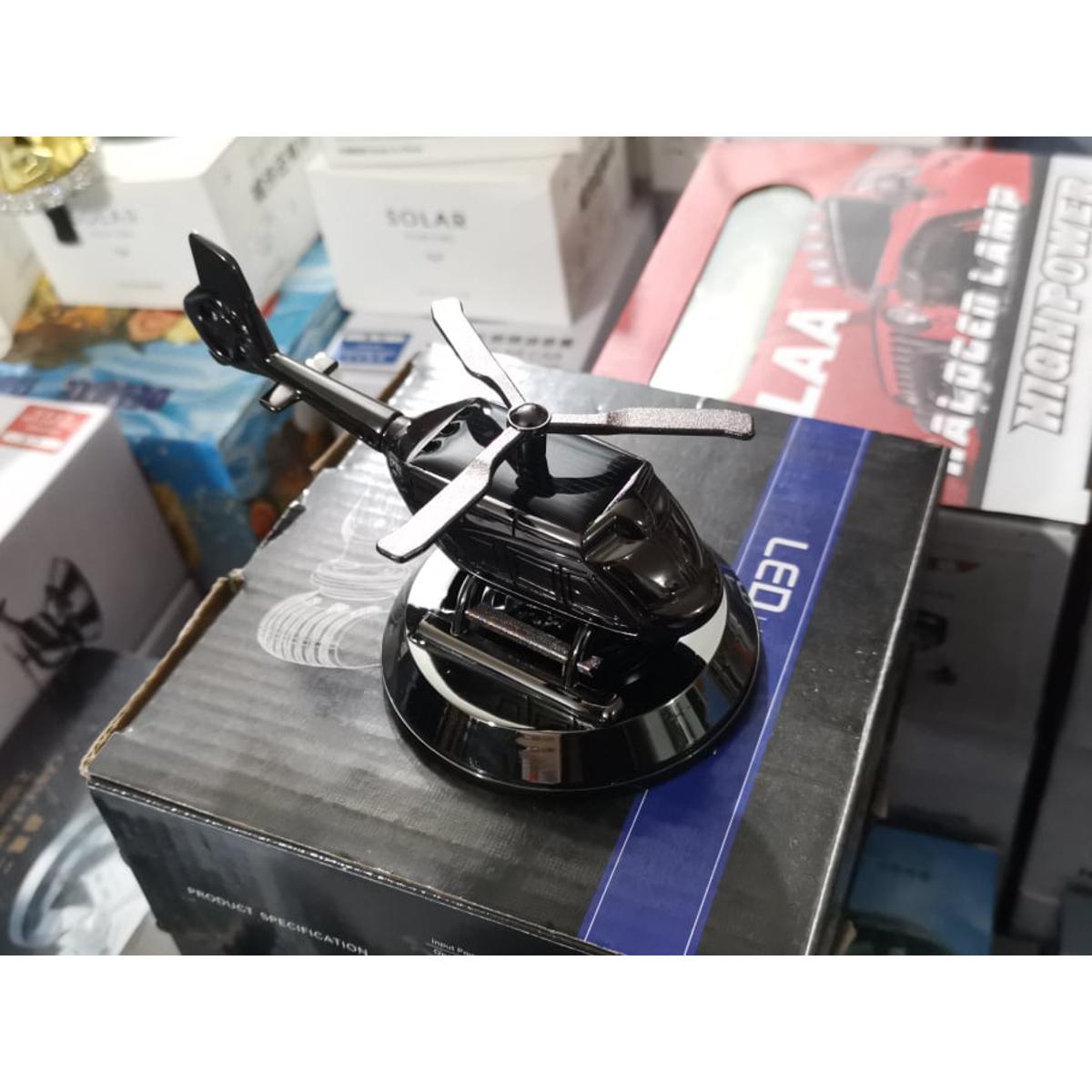Picture of New Creative Car Perfume Solar Powered Rotating Aromatherapy Decoration Car Interior Decoration- plastic body