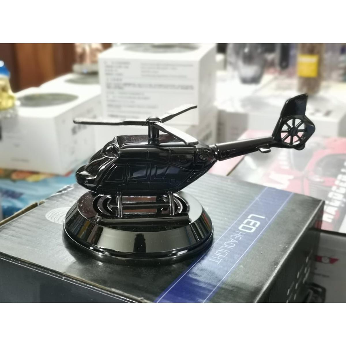 Picture of New Creative Car Perfume Solar Powered Rotating Aromatherapy Decoration- Metal body