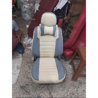 Picture of Car Seat Cover Universal Japanese and Korean Synthetic Leather (Seat to Seat Fitting Video)