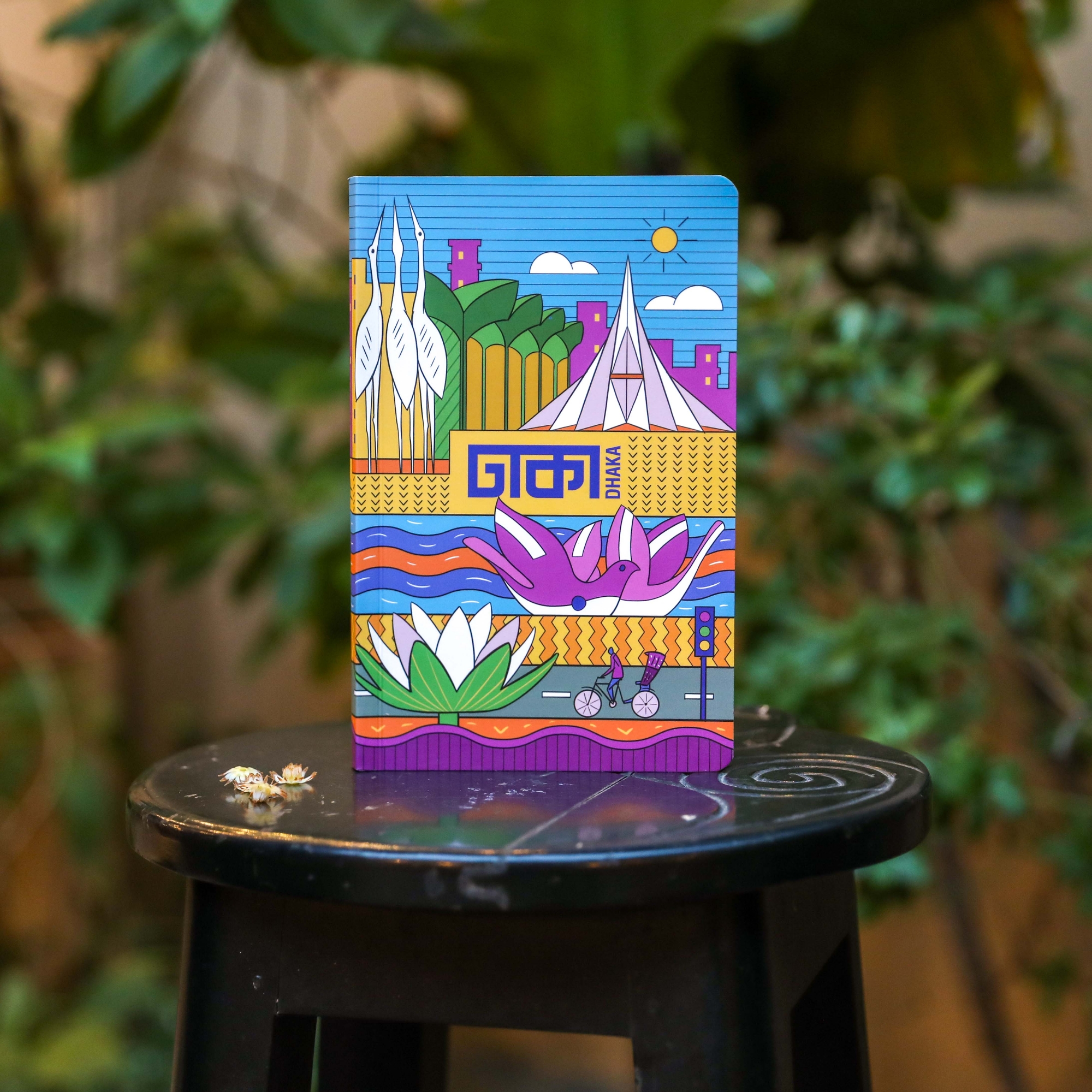 Picture of Work Size Dhaka (Monument) Lined Notebook (SN2022061991)