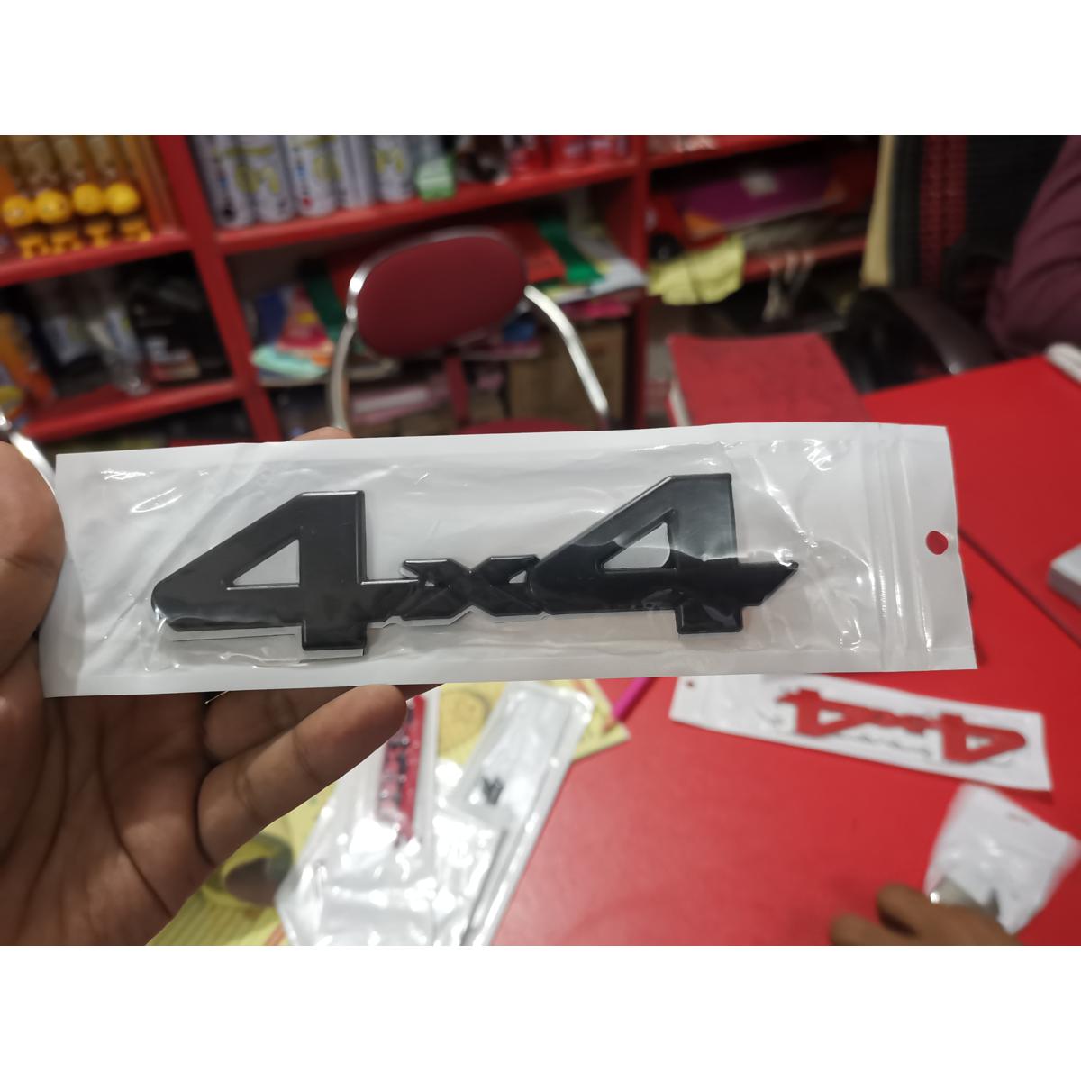 Picture of Car Metal 4*4 Logo black