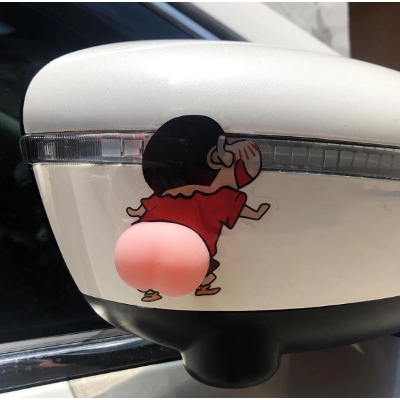 Picture of car Accessories Cartoon Shape Car Door Anti-Collision Rubber Strip Cute Sticker