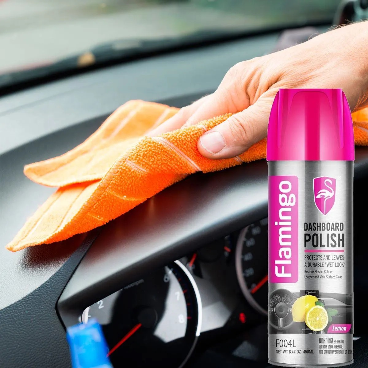 Picture of Flamingo Dashboard Polish 450ml