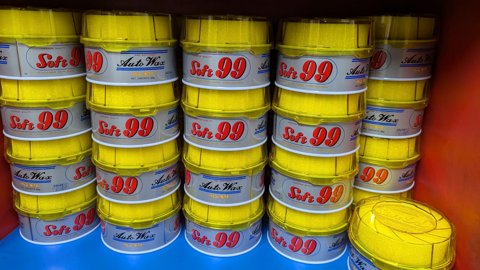 Picture of Soft99 Auto Wax - Premium Car Wax for Deep Shine and Long-Lasting Protection