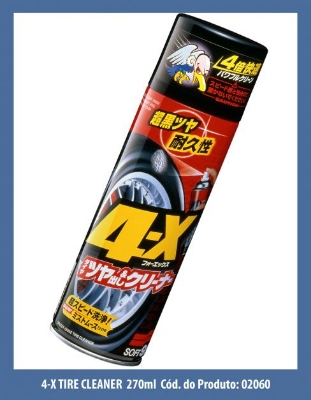 Picture of Soft99 4-X Tire Cleaner - High Gloss Tire Shine & Long-Lasting Protection Spray