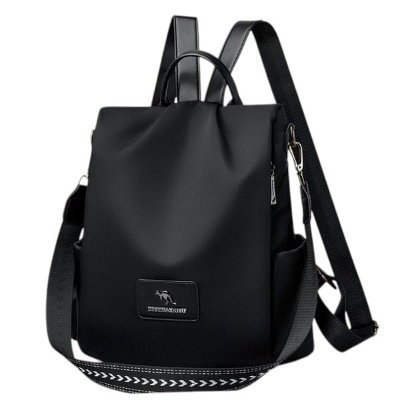 Picture of New Texture Oxford Cloth Women’s Backpack (Black)