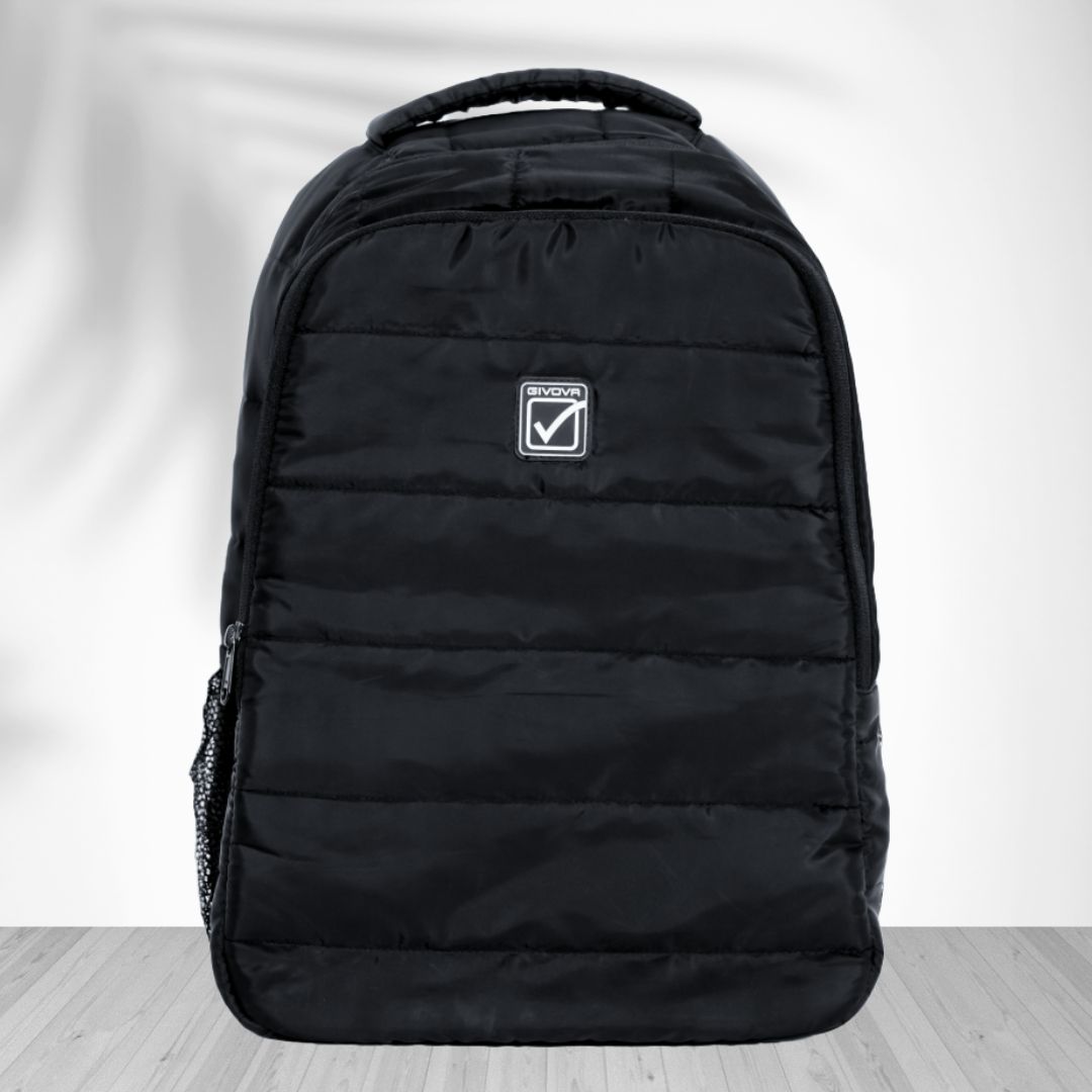 Picture of Givova Holland Quilted Padded Backpack Givova Unisex Multipocket Waterproof Black Backpack