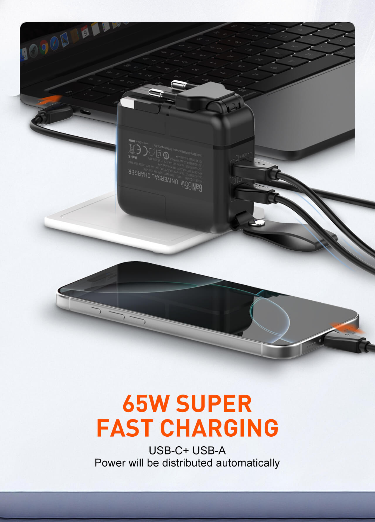 Picture of Ldnio Q2618 65W GaN Supper Fast Charger