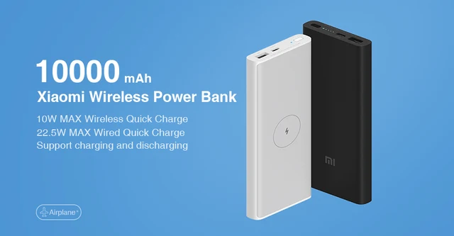 Picture of Xiaomi 10W Wireless Power Bank 10000mah Model WPB15PDZM