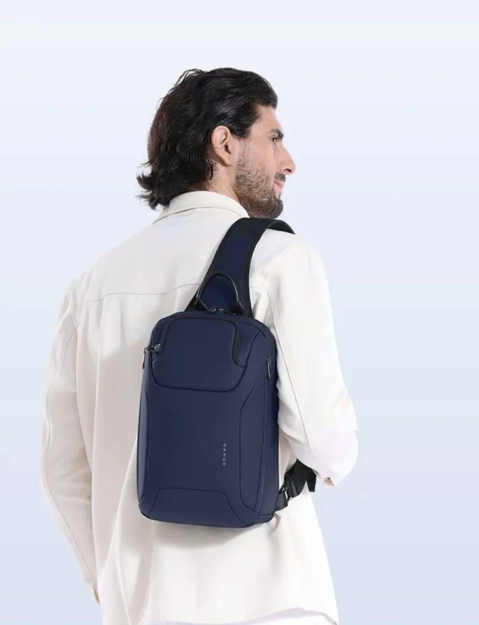 Picture of BANGE Hot Wholesale Men's Crossbody Bag Sports Cycling Small Sling Bag Travel Shoulder Chest Bag