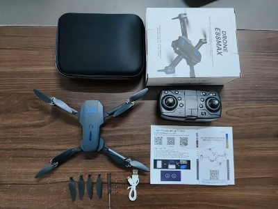 Picture of E88 Max Brushless UAV Mini Drone Camera 4k Aerial Photography Quadcopter Optical Flow Positioning Remote Control Beginner Drone