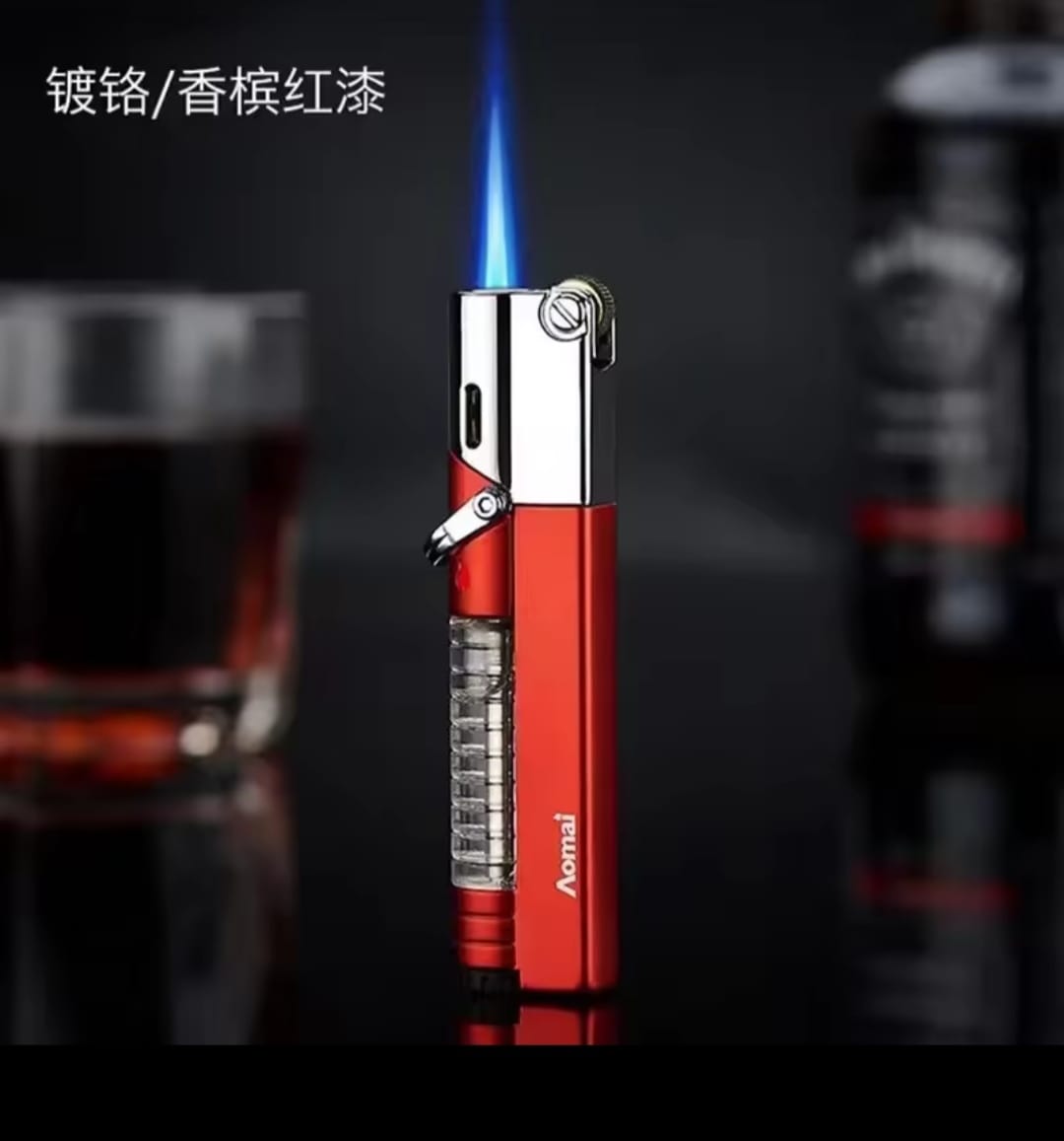 Picture of Jet Lighter with Visible Gas, Lockable Flame, Windproof Lighters Picture of Jet Lighter with Visible Gas, Lockable Flame, Windproof Lighters