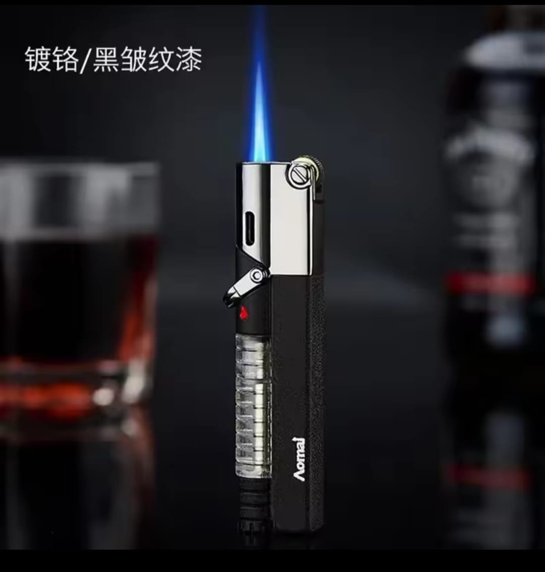 Picture of Torch Jet Lighter with Visible Gas, Lockable Flame, Windproof Lighters, Unique Gifts Picture of Torch Jet Lighter with Visible Gas, Lockable Flame, Windproof Lighters, Unique Gifts