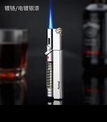Picture of Jet Lighter with Visible Gas, Lockable Flame, Windproof Lighters, Unique Gifts for Men, Women Picture of Jet Lighter with Visible Gas, Lockable Flame, Windproof Lighters, Unique Gifts for Men, Women