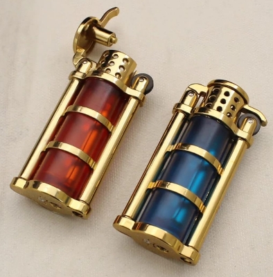 Picture of GAS Lighter Retro Gasoline Flint Wheel Igniter Picture of GAS Lighter Retro Gasoline Flint Wheel Igniter