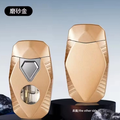 Picture of Portable Metal Grinding Wheel Torch Lighters Double Flames Windproof Cigarette Lighters Mini Butane Gas Lighters Picture of Portable Metal Grinding Wheel Torch Lighters Double Flames Windproof Cigarette Lighters Mini Butane Gas Lighters