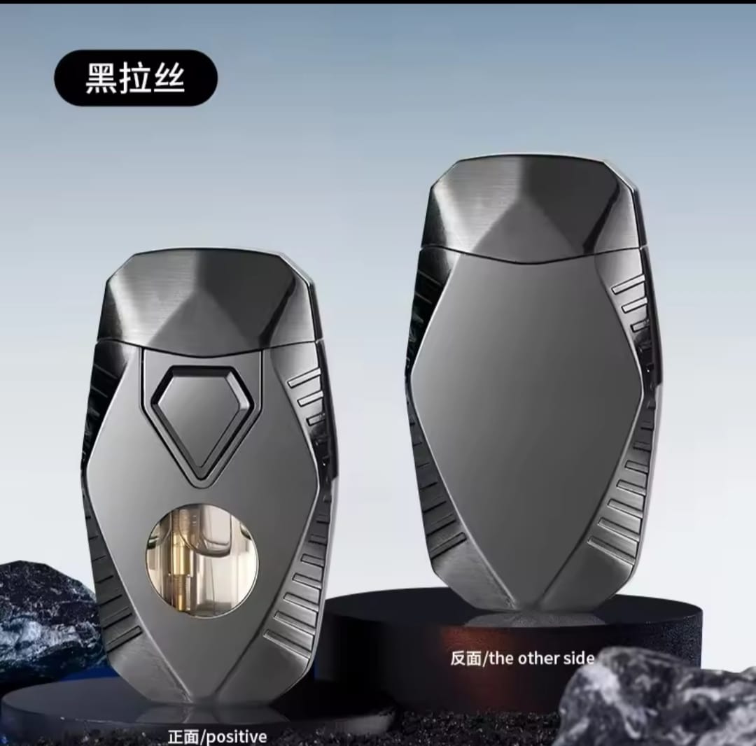 Picture of Lighters Double Flames Windproof Cigarette Lighter Mini Butane Gas Lighter Picture of Lighters Double Flames Windproof Cigarette Lighter Mini Butane Gas Lighter