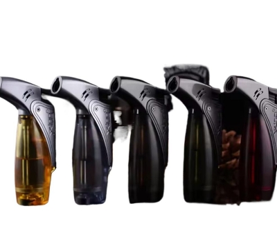 Picture of Plastic Lighter Cigar Lighter Windproof Gas Fuel Visible Picture of Plastic Lighter Cigar Lighter Windproof Gas Fuel Visible