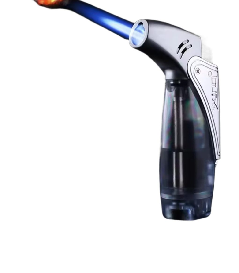 Picture of Plastic Lighter Cigar Lighter Windproof Gas Fuel Visible Picture of Plastic Lighter Cigar Lighter Windproof Gas Fuel Visible