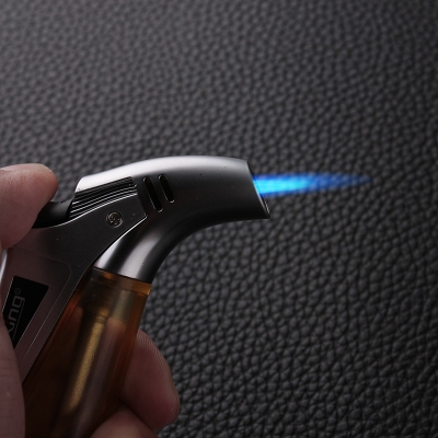 Picture of Honest Outdoor Elbow Butane Gas Inflatable Windproof Jet Lighter Spray Gun Cigar Mosquito Incense Moxibustion Smoking Set Gadge Picture of Honest Outdoor Elbow Butane Gas Inflatable Windproof Jet Lighter Spray Gun Cigar Mosquito Incense Moxibustion Smoking Set Gadge