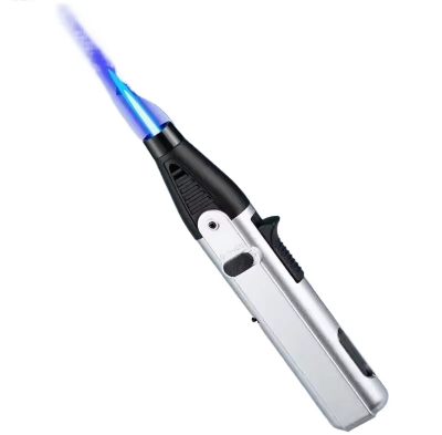 Picture of Lighter Torch Lighter with Adjustable Jet Flame Windproof Butane Refillable Gas Candle Grill BBQ Fireworks Fireplace Tool Picture of Lighter Torch Lighter with Adjustable Jet Flame Windproof Butane Refillable Gas Candle Grill BBQ Fireworks Fireplace Tool