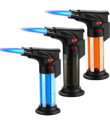 Picture of Rechargeable Butane Gas Torch Lighter Micro Torch 1300ºc Soldering Disinfector Burner Portable Torch High Capacity Torch for Barbecue and Cooking Multipurpose Windproof Flamer Picture of Rechargeable Butane Gas Torch Lighter Micro Torch 1300ºc Soldering Disinfector Burner Portable Torch High Capacity Torch for Barbecue and Cooking Multipurpose Windproof Flamer