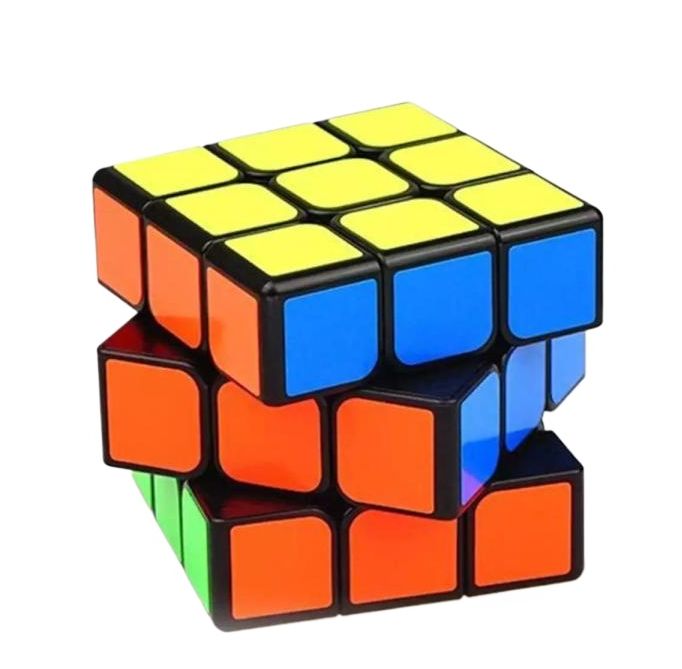 Picture of 3x3 Rubik's Cube Creative Brain Teaser Sticker Magic Cube Speed Cube for Beginners Picture of 3x3 Rubik's Cube Creative Brain Teaser Sticker Magic Cube Speed Cube for Beginners