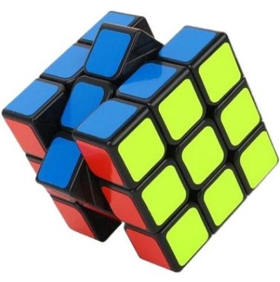 Picture of 3x3 Rubik's Cube Creative Brain Teaser Sticker Magic Cube Speed Cube for Beginners Picture of 3x3 Rubik's Cube Creative Brain Teaser Sticker Magic Cube Speed Cube for Beginners