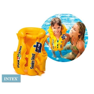 Picture of New Intex Pool School Deluxe Swim Vest . Picture of New Intex Pool School Deluxe Swim Vest .