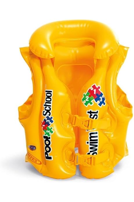 Picture of New Intex Pool School Deluxe Swim Vest . Picture of New Intex Pool School Deluxe Swim Vest .