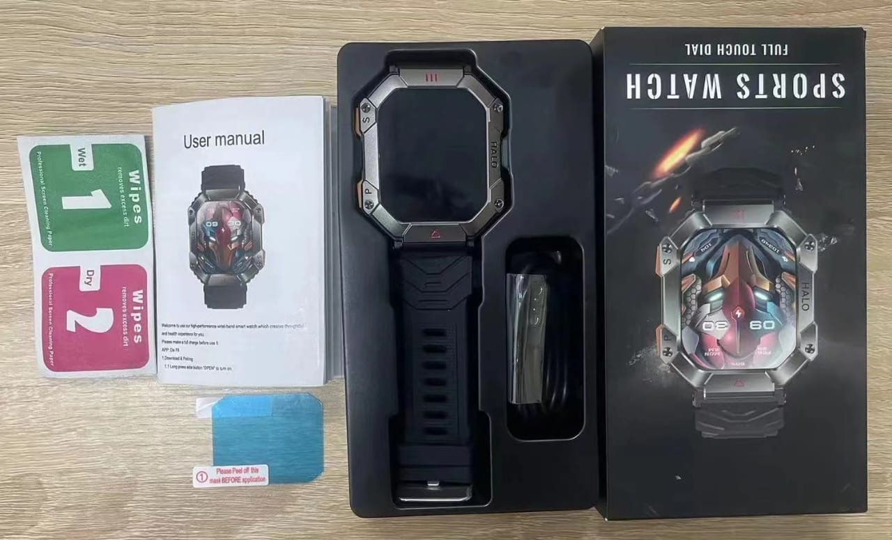 Picture of New Rugged And Durable Military Smart Watch Ip68 Waterproof 2.0 '' HD Display Bluetooth Voice Smart Watch For Android IOS XIAOMI Picture of New Rugged And Durable Military Smart Watch Ip68 Waterproof 2.0 '' HD Display Bluetooth Voice Smart Watch For Android IOS XIAOMI