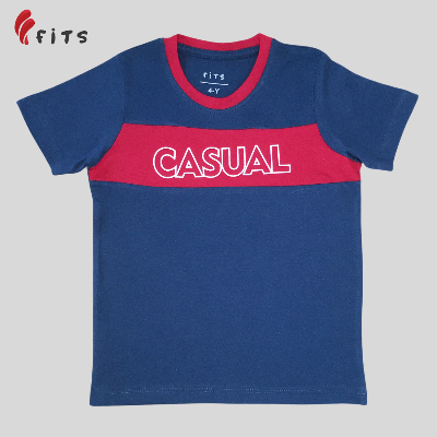 Picture of Cut & Shaw Design Boys Half Sleeve T-Shirt 