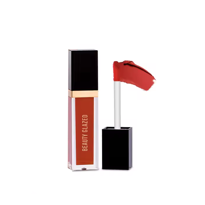Picture of Beauty Glazed Mini Liquid Lipstick - 124# Mocha Brown