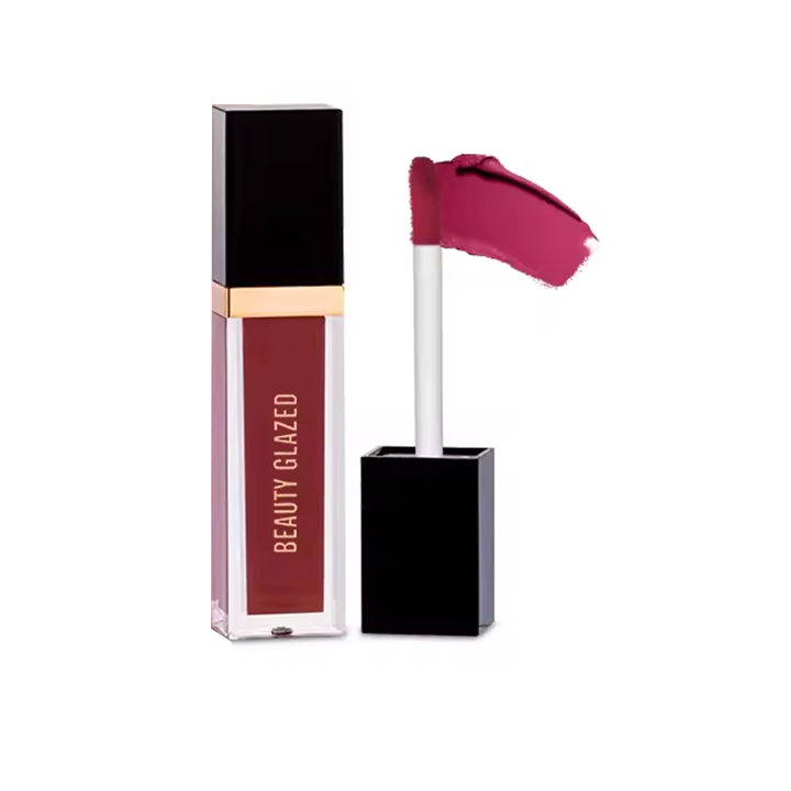 Picture of Beauty Glazed Mini Liquid Lipstick - 111# Red Wine
