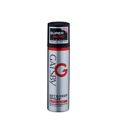 Picture of GATSBY Hair Spray Level 4 Set and Keep Spray Super Hard 66ml