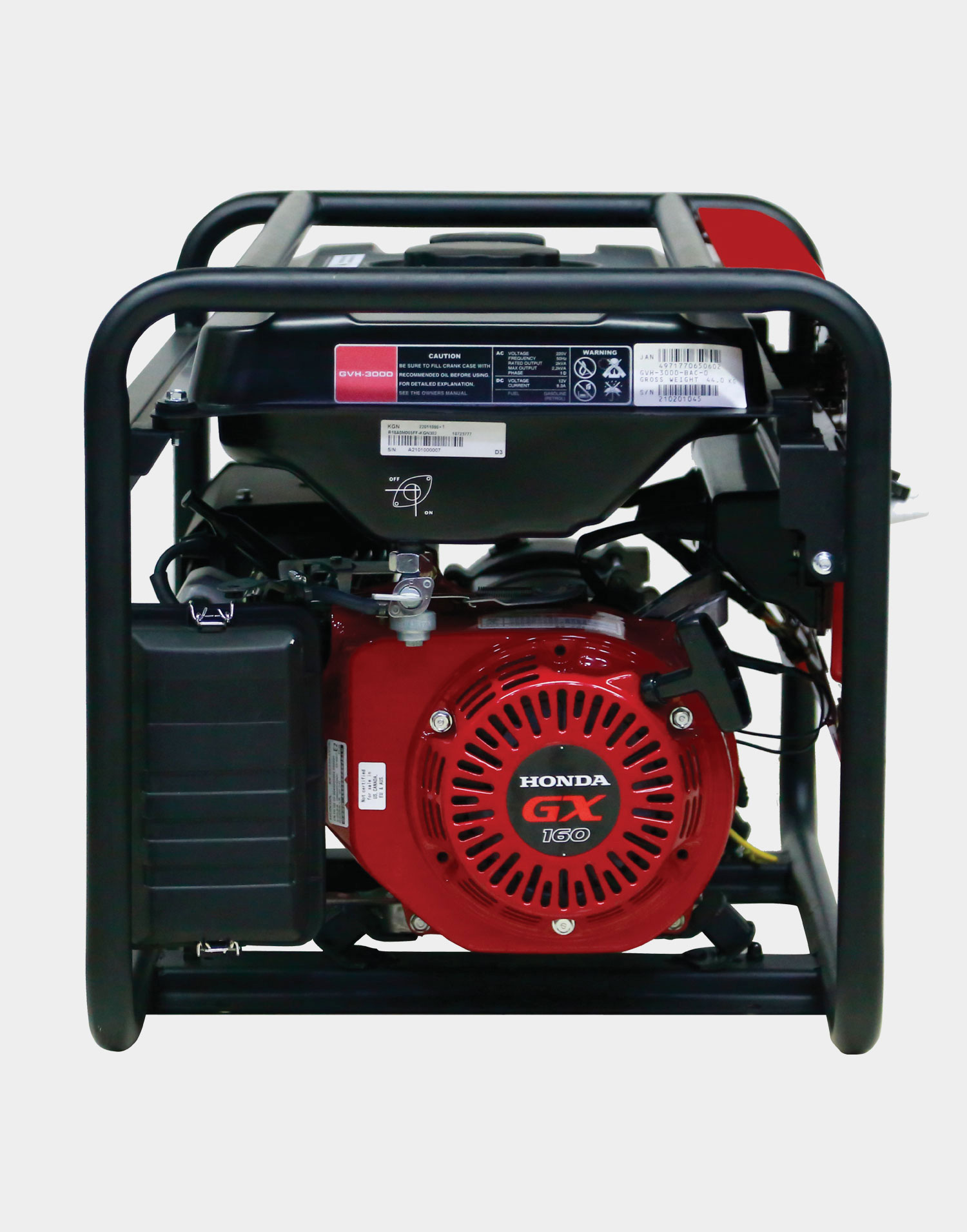 KOSHIN 2.2kVA GX160 Honda Engine Generator GVH-3000