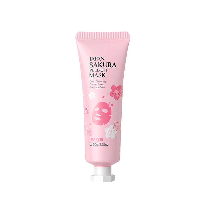 Picture of Laikou Japan Sakura Peel off Mask 50gm - Deep Cleansing Tighten Pores Even Brighten Skin Tone Blackhead Remover