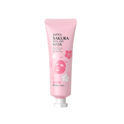 Picture of Laikou Japan Sakura Peel off Mask 50gm - Deep Cleansing Tighten Pores Even Brighten Skin Tone Blackhead Remover