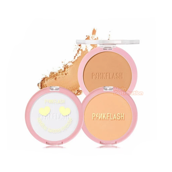 Picture of PinkFlash OhMySelf Pressed Powder Long-lasting Matte Oil Control (PF-F08) Ccompact Powder