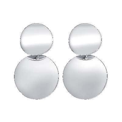 Picture of Statement earrings Geometric Circle Metal Drop Earrings from Women