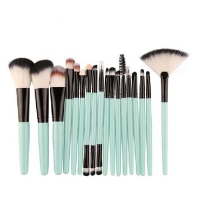 Picture of 18 Pcs Makeup Brushes Set For Foundation Powder Blush Eyeshadow Concealer Lip Eye Makeup Brush Cosmetics Beauty Tools