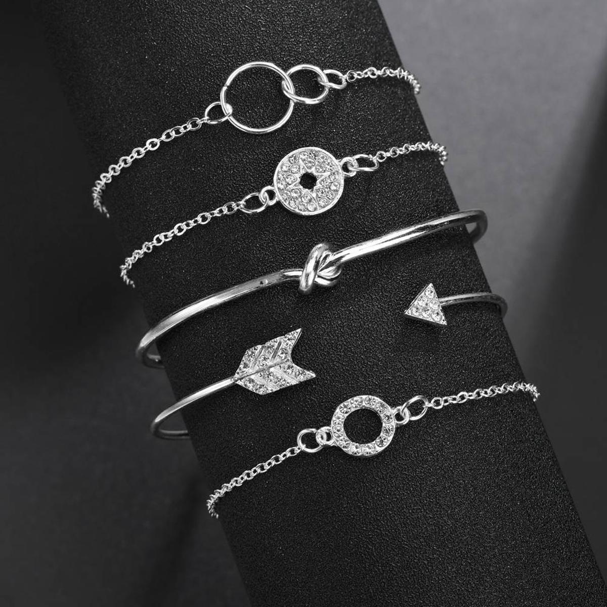Picture of 5 Pcs Bracelet Set for Women's fashion - Bracelet For Women
